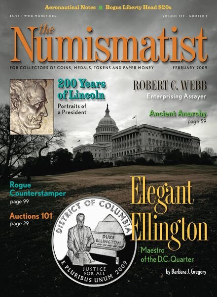 The Numismatist – February 2009 Cover
