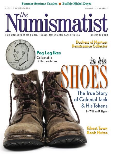 The Numismatist – January 2008 Cover