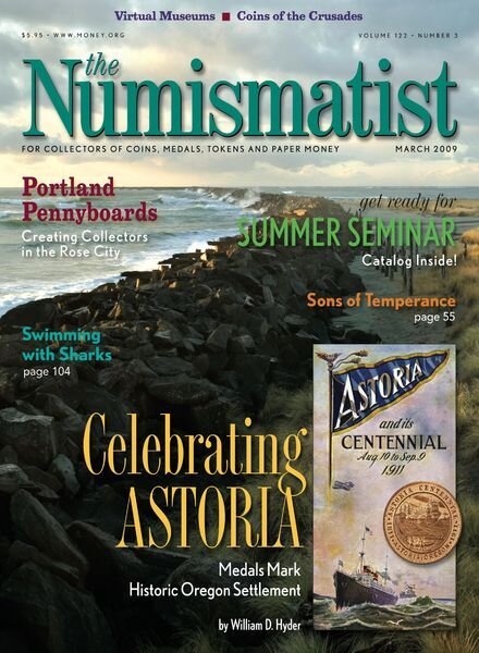 The Numismatist – March 2009 Cover