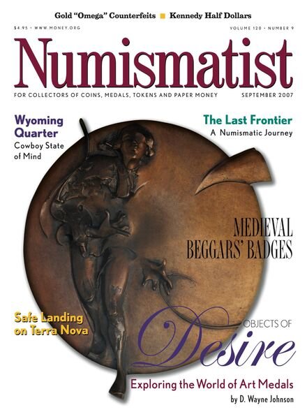 The Numismatist – September 2007 Cover