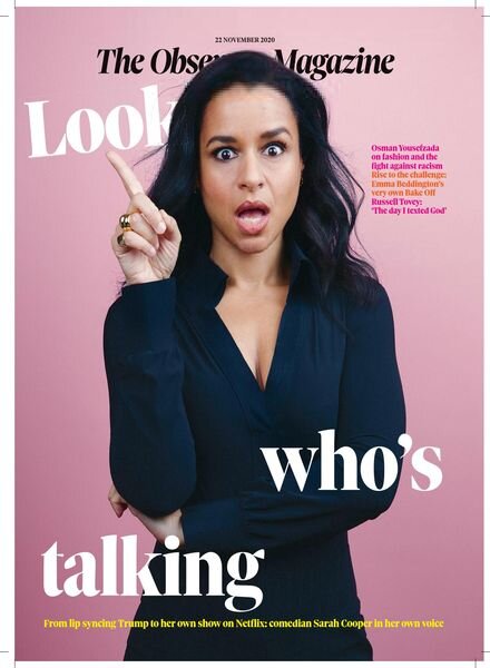 The Observer Magazine – 22 November 2020 Cover
