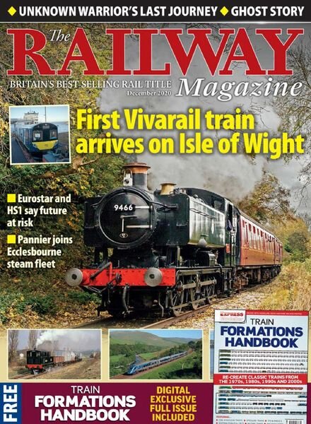 The Railway Magazine – December 2020 Cover