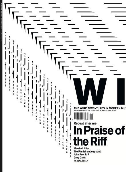 The Wire – December 2004 Issue 250 Cover