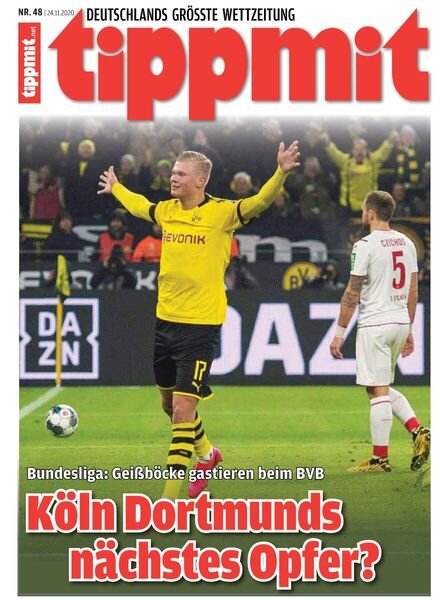 Tippmit – 23 November 2020 Cover