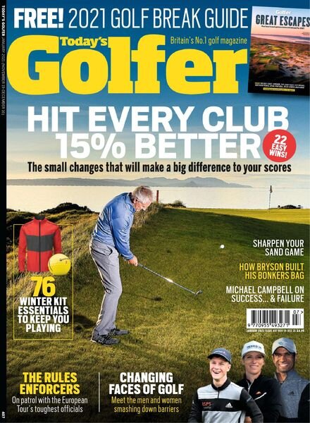 Today’s Golfer UK – November 2020 Cover
