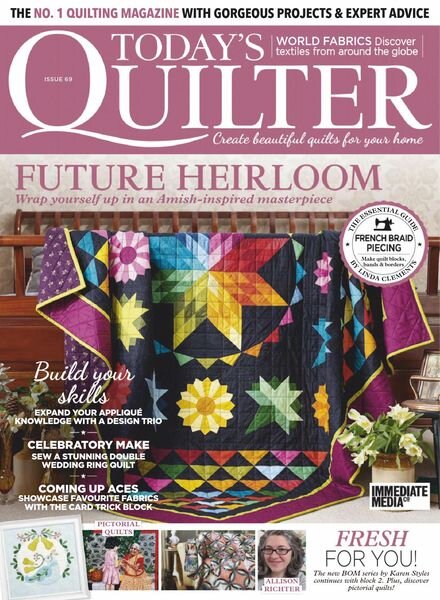 Today’s Quilter – November 2020 Cover