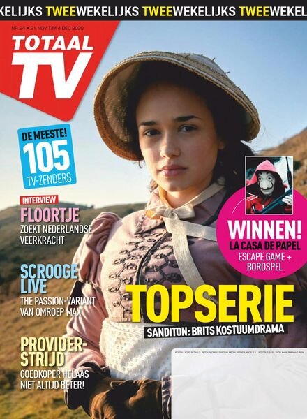 Totaal TV – 21 November 2020 Cover