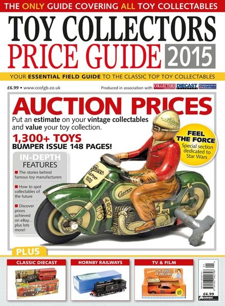 Toy Collectors Price Guide – 2015 Cover