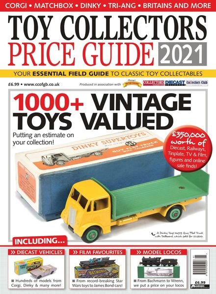 Toy Collectors Price Guide – 2021 Cover