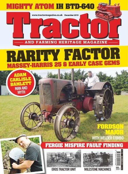 Tractor & Farming Heritage Magazine – December 2019 Cover