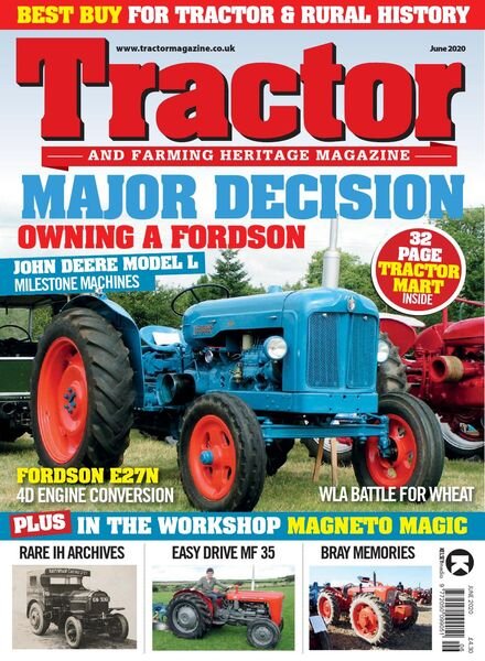 Tractor & Farming Heritage Magazine – June 2020 Cover