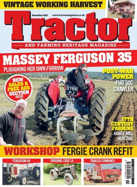 Tractor & Farming Heritage Magazine – November 2020 Cover