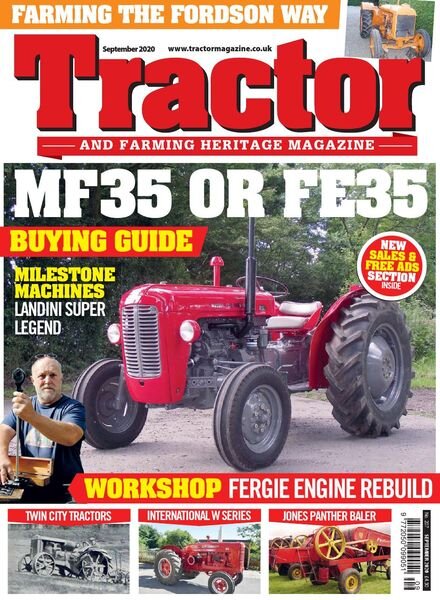 Tractor & Farming Heritage Magazine – September 2020 Cover