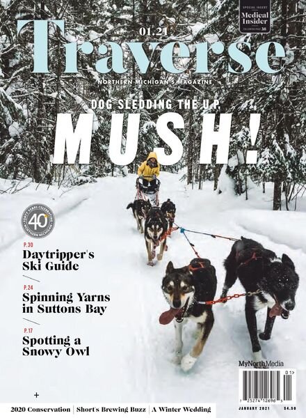 Traverse Northern Michigan’s Magazine – January 2021 Cover