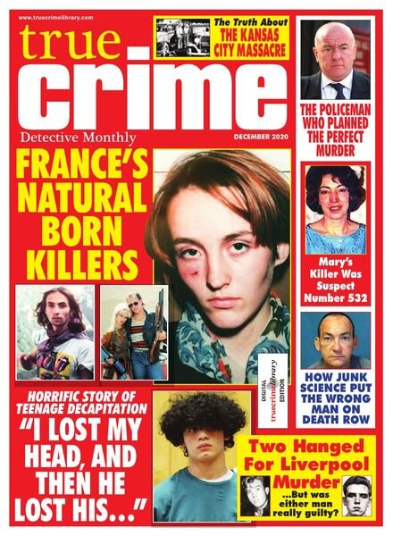 True Crime – December 2020 Cover