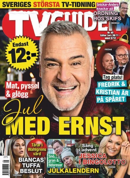 TV-guiden – 26 November 2020 Cover