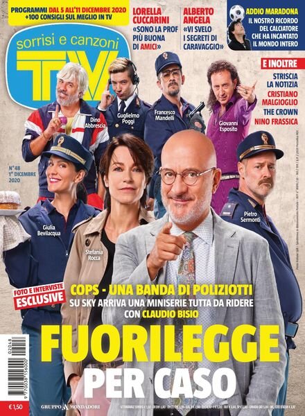 TV Sorrisi e Canzoni – 01 dicembre 2020 Cover