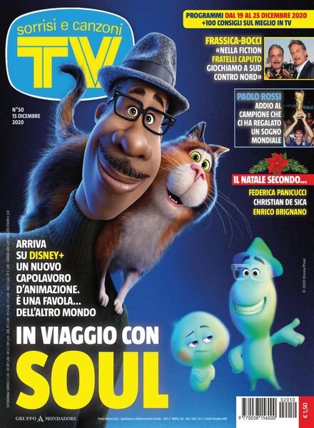 TV Sorrisi e Canzoni – 15 dicembre 2020 Cover