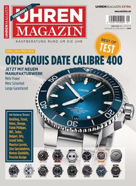Uhren Magazin – 23 November 2020 Cover