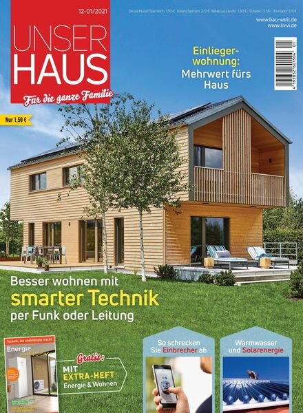 Unser Haus – 25 November 2020 Cover
