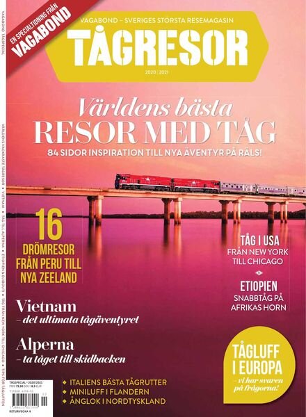 Vagabond Sverige – 24 november 2020 Cover