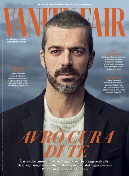 Vanity Fair Italia – 01 dicembre 2020 Cover