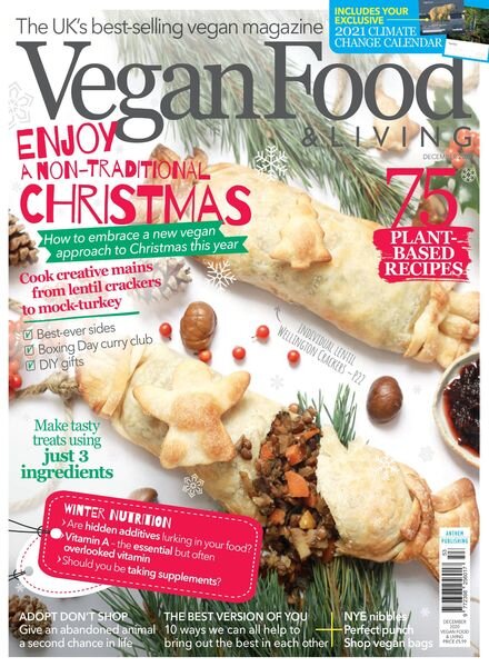 Vegan Food & Living – December 2020 Cover