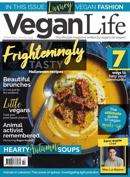 Vegan Life – Issue 64 – October 2020 Cover