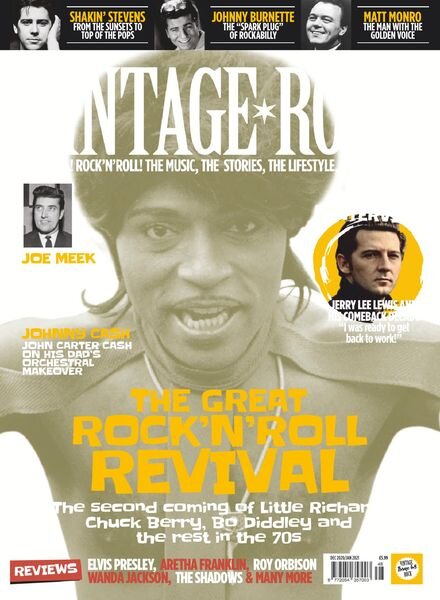 Vintage Rock – December-January 2020 Cover