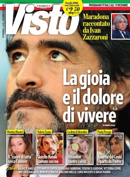 Visto Tv – 03 dicembre 2020 Cover