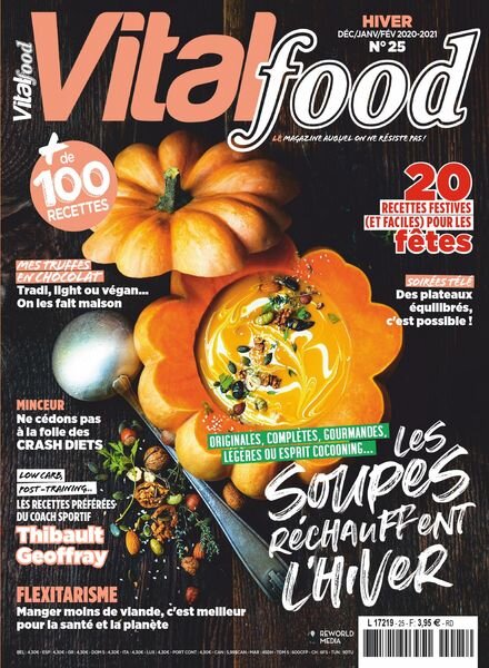 Vital Food – novembre 2020 Cover