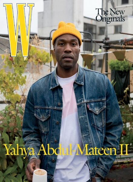 W Magazine – November 2020 Cover