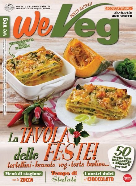 We Veg – dicembre 2020 Cover