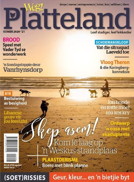 Weg! Platteland – November 2020 Cover