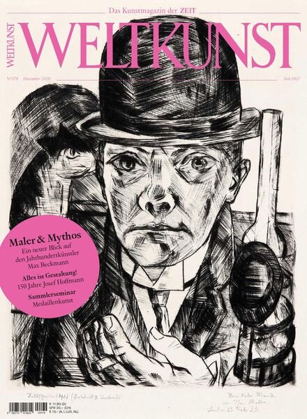 Weltkunst – Dezember 2020 Cover