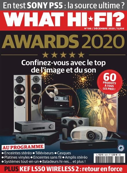What Hifi France – decembre 2020 Cover