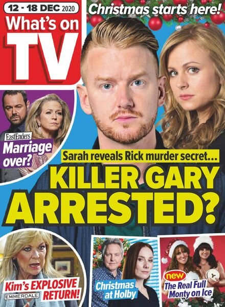 What’s on TV – 12 December 2020 Cover