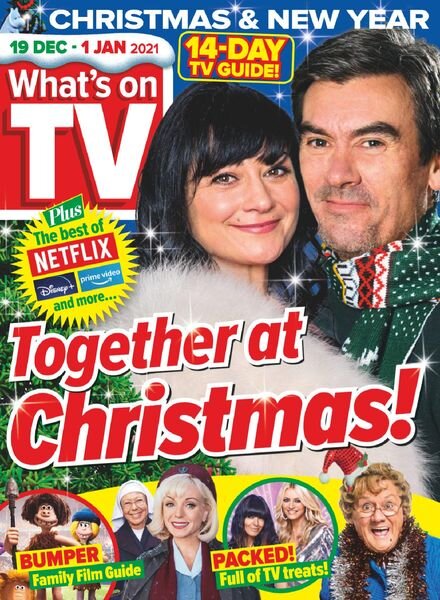 What’s on TV – 19 December 2020 Cover