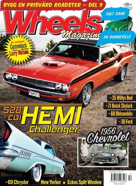 Wheels Sverige – 19 november 2020 Cover