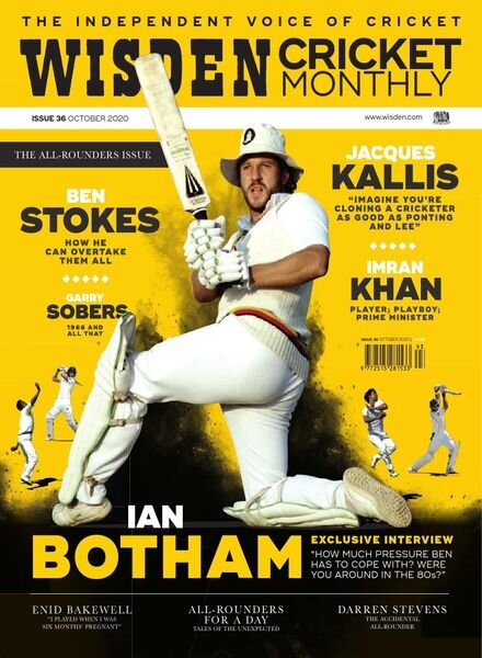 Wisden Cricket Monthly – Issue 36 – October 2020 Cover