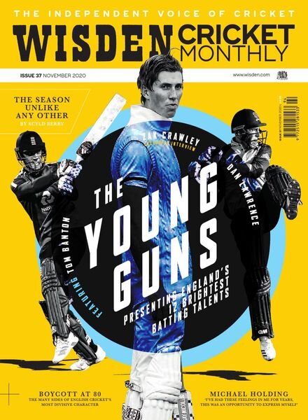 Wisden Cricket Monthly – Issue 37 – November 2020 Cover
