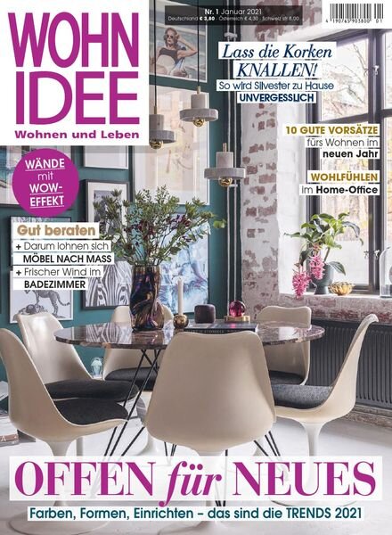 WOHNIDEE – Januar 2021 Cover