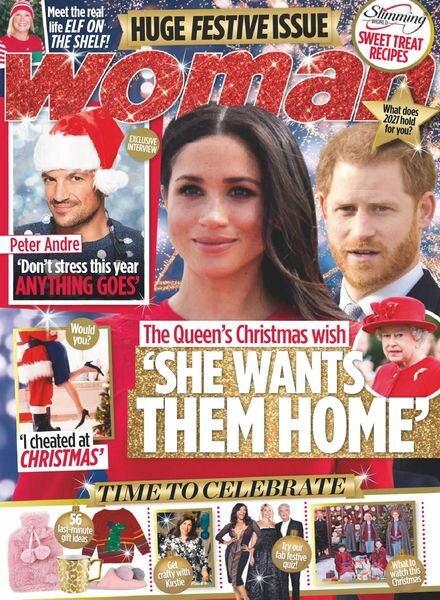 Woman UK – 14 December 2020 Cover