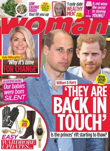 Woman UK – 28 December 2020 Cover