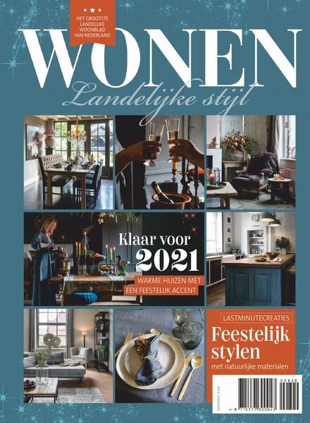 Wonen Landelijke Stijl – december 2020 Cover