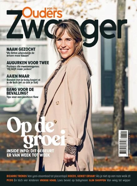 Zwanger door Ouders van Nu – januari 2021 Cover
