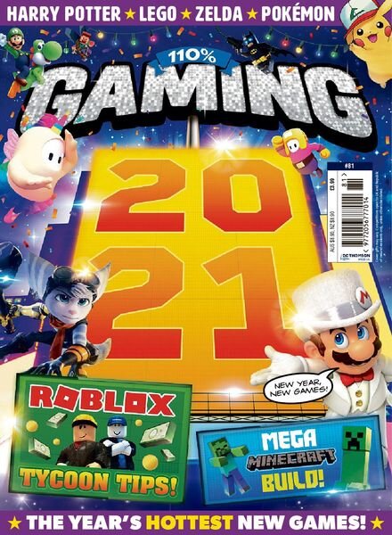 110% Gaming – Issue 81 – January 2021 Cover