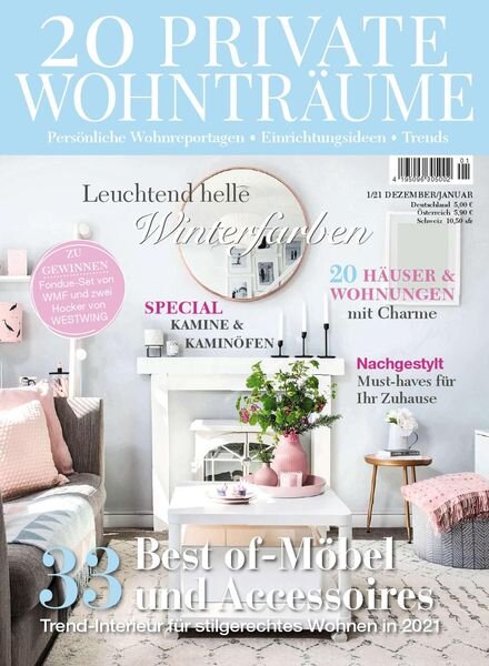 20 Private Wohntraume – Dezember 2020 – Januar 2021 Cover