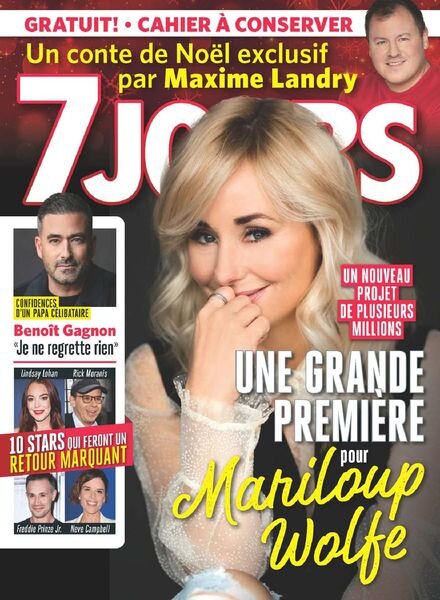 7 Jours – 25 decembre 2020 Cover