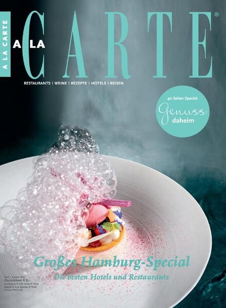 A la Carte Germany – Januar 2021 Cover